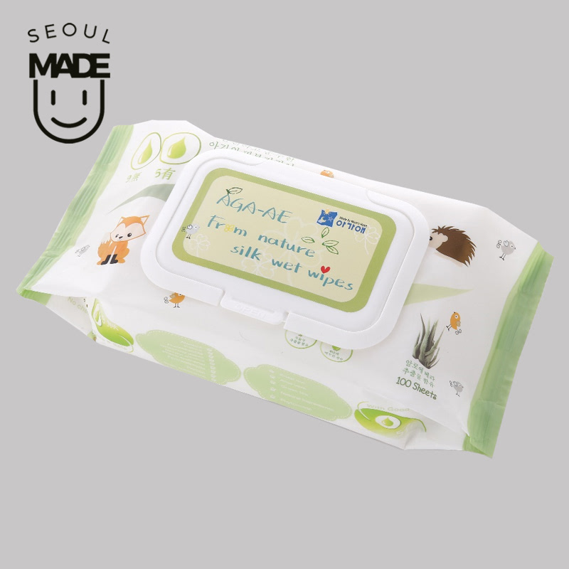 AGA-AE From Nature Silk Wet Wipes