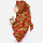 Anakara Headscarf Pashmina Fleur De Bambou Red