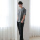 [BL2172]Embo Pintuck Round Short Sleeve T-shirt - Black