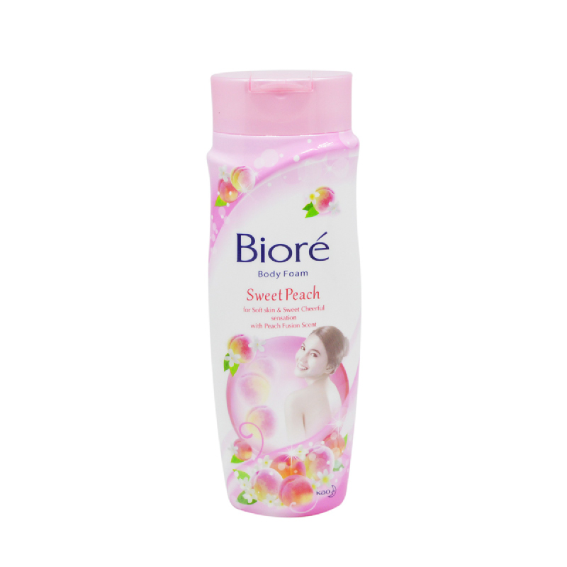 Biore Body Foam Sweet Peach Botol 250ml Istyle