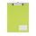 Bantex Clipboard With Cover A4 Lime -4240 65