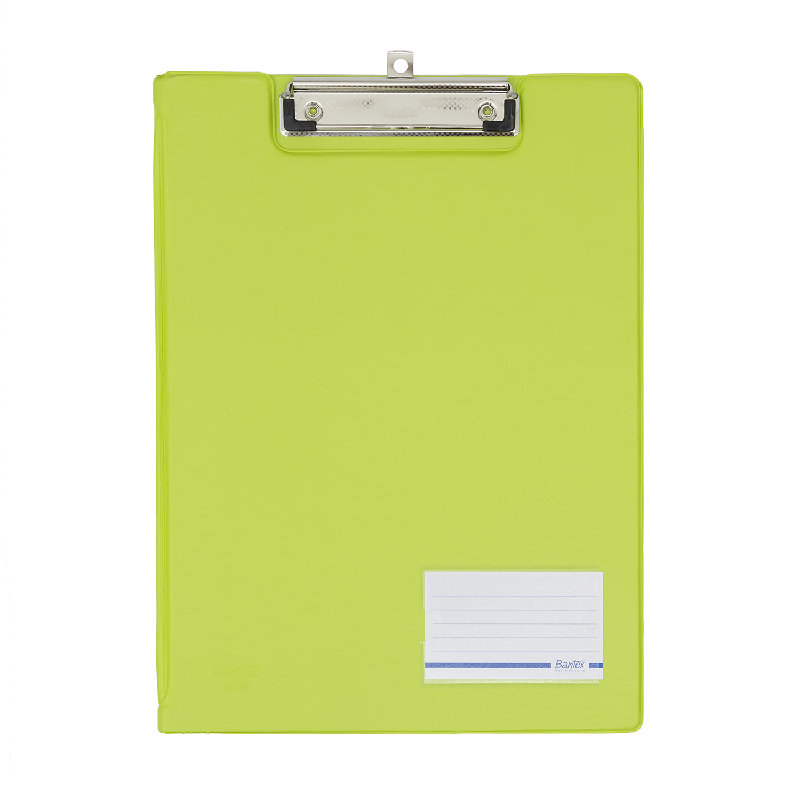 Bantex Clipboard With Cover A4 Lime -4240 65