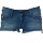 Black star cut off short denim
