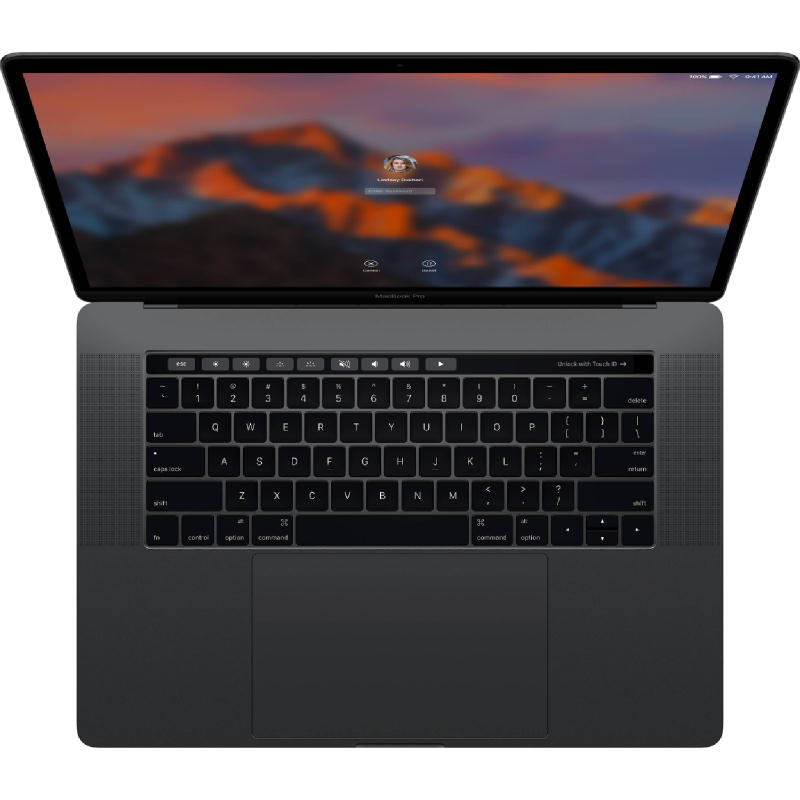 Apple MacBook Pro with Touch Bar 15.4 SG,2.8GHZ,RP 555,256GB-IND