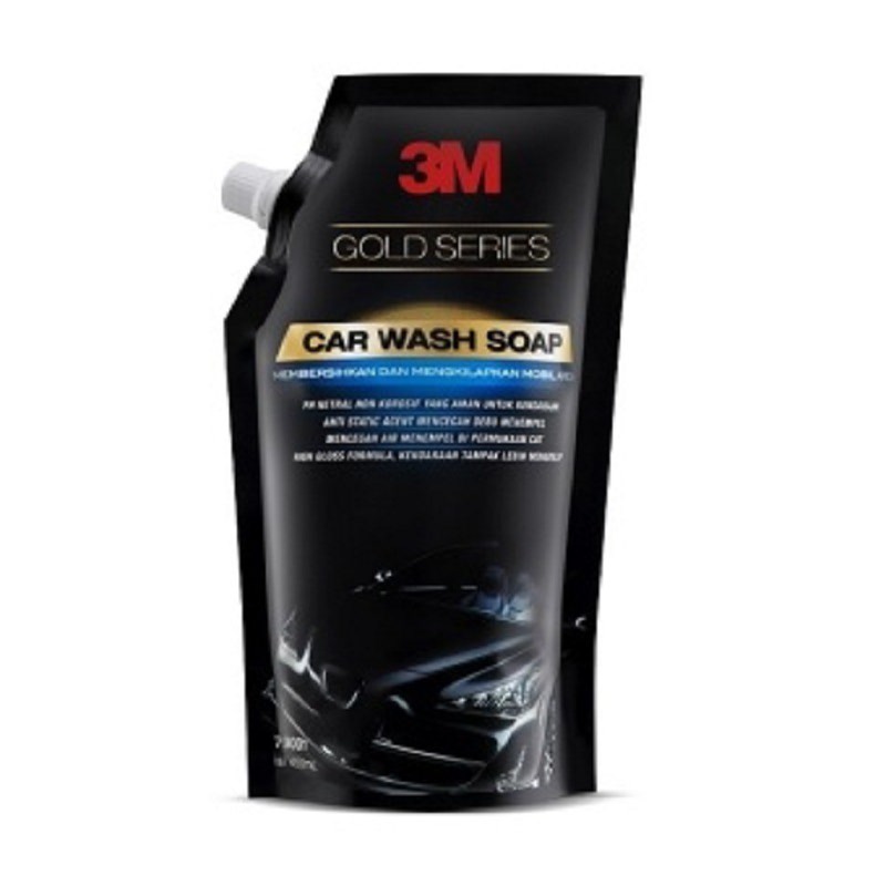 3M Car Wash Soap Pouch Gold Series size 450 ml