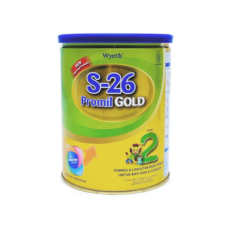 S-26 Promil Gold 2 Tin 400Gr (New)