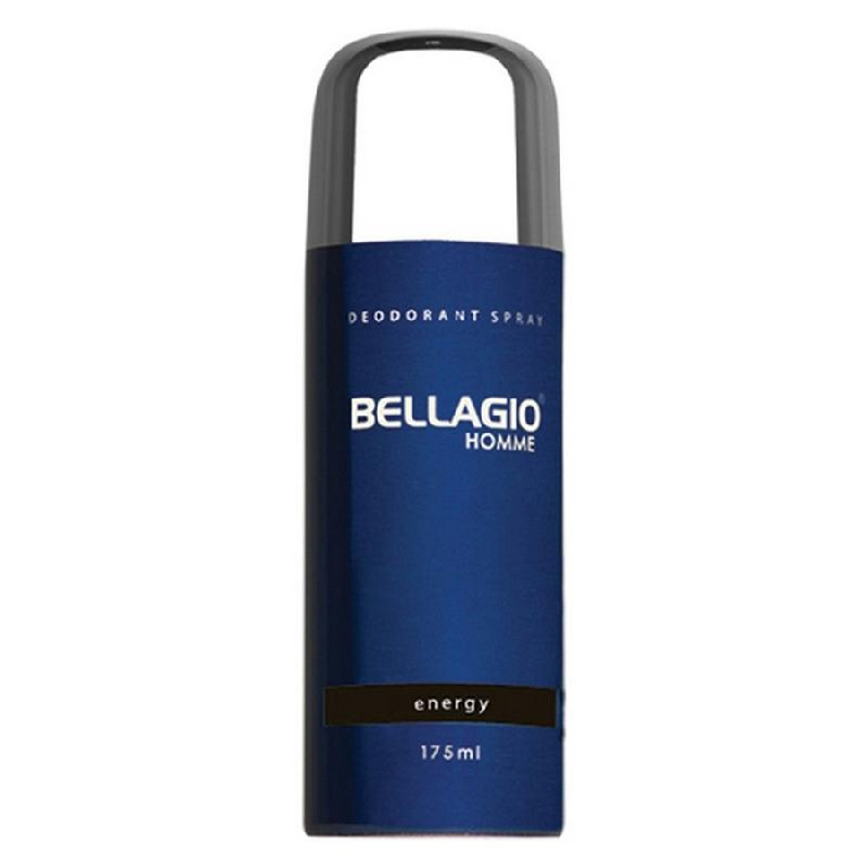Bellagio Homme Energy Deodorant Body Spray - 175 mL