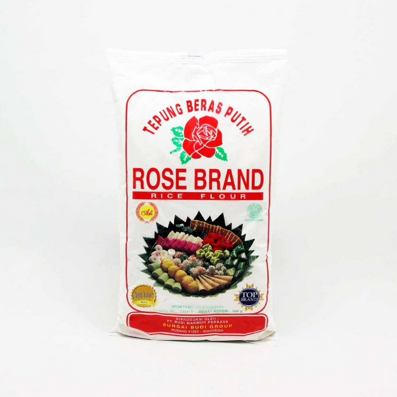 Tepung Beras Rose Brand 500Gr (Kmsn Lm)