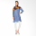 Virginia Tunik Muslim Wanita - Blue