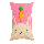 Beam and Co Animal Cushion Cover 50x30cm Rabbit Case