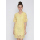 Agatha Floral Shift Dress In Yellow Yellow