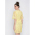 Agatha Floral Shift Dress In Yellow Yellow