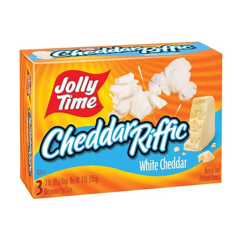 Jolly Time Popcorn Cheddar Riffic 72g