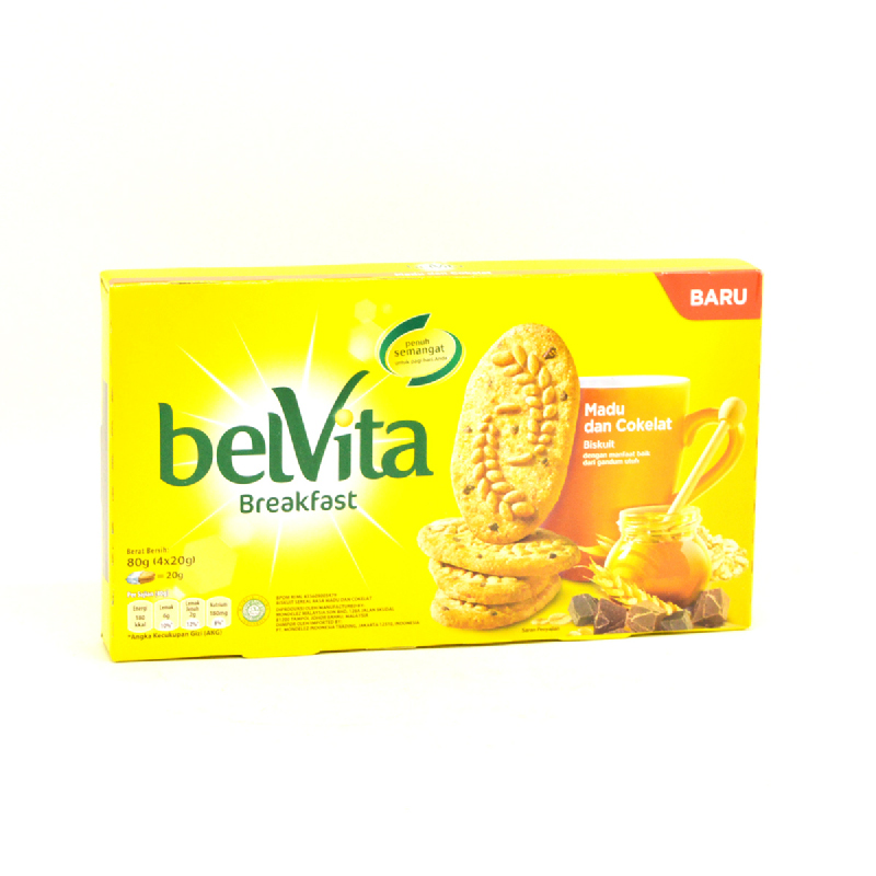 Belvita Honey And Choco 80G [4x20G]