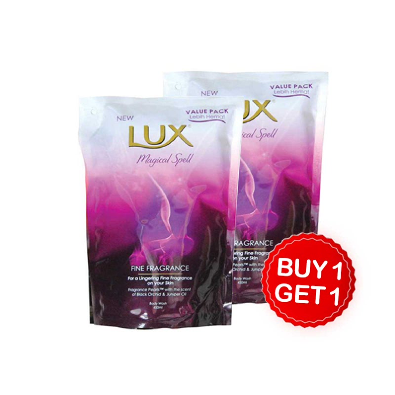 Lux Body Wash Purple Magical Reff 450 Ml (Buy 1 Get 1)