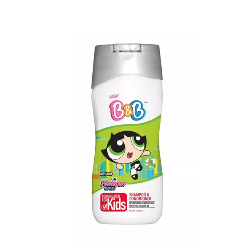 B&B Kids Shampoo & Conditioner Kiwi Melon 200 Ml
