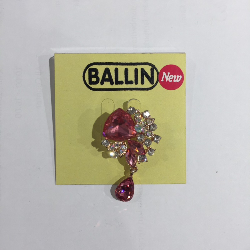 Ballin Women Brooch LF-BRXZ8065G-1 Red