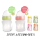 Silicone Bottle 160ml twin pack (no pacifier)+pacifier 2Pcs Stage 4