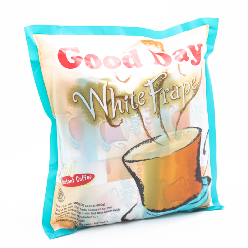 Good Day White Frape Bag 30x20gr