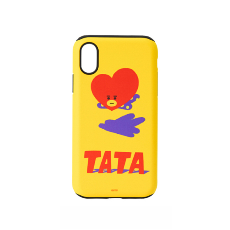 BT21 iPhone X Tata Bumper Case