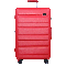Elle Luggage Hardcase size 28 inch 4 Wheels TSA Lock Anti Theft Red