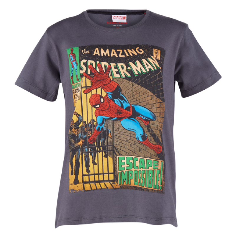 The Amazing Spider-Man Escape Imposible T-Shirt Kids Grey