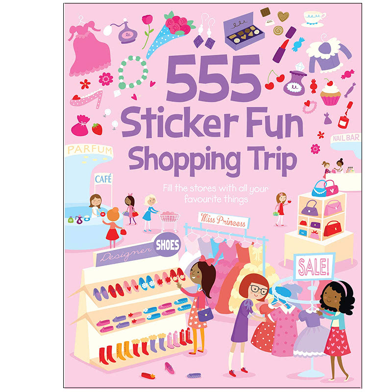 555 Sticker Fun Shopping Trip Fun