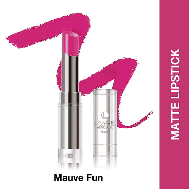 Lakme Absolute Reinvent Sculpt New Hi-Definition Matte Lipstick Mauve Fun