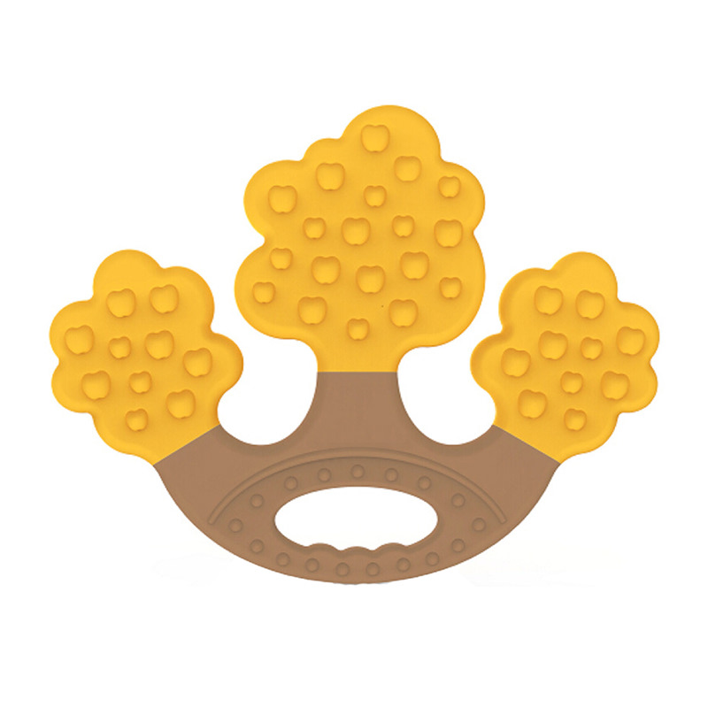 Apple Tree Teether Gigitan Bayi - Yellow