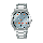 Alba Fusion AS9L77X1 Light Blue Pattern Dial Stainless Steel Strap