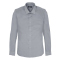 Light Gray Solid Regular Long Sleeve Shirt_DWL17-14
