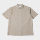 [BJ2645]Boxy 8 Color Linen Short Sleeve Shirt - Light Beige