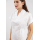 Rosella Pleats Dress White