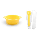 Baby Beyond Food Grade Silicone Bown And Spoon Set 350Ml BB1021