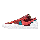 Nike Blazer Low x Sacai x KAWS Team Red DM7901-600