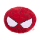 Spiderman Head Cushion Red