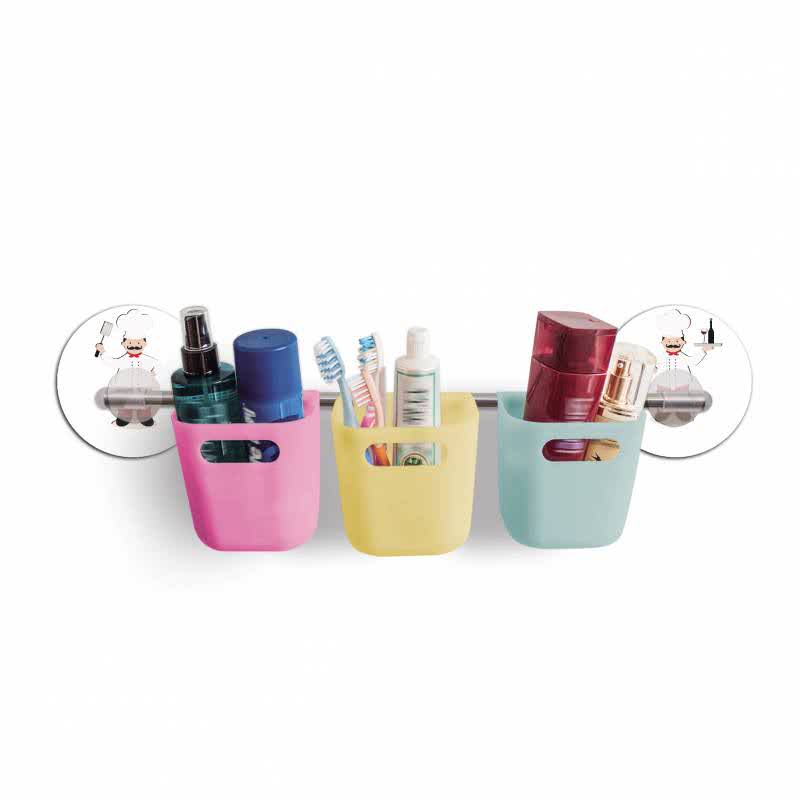 JYSK Storage Organizer 3 Box  Gso-3  W- Sticker Assorte