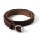 Original Leather Ring Buckle Belt Dark Brown