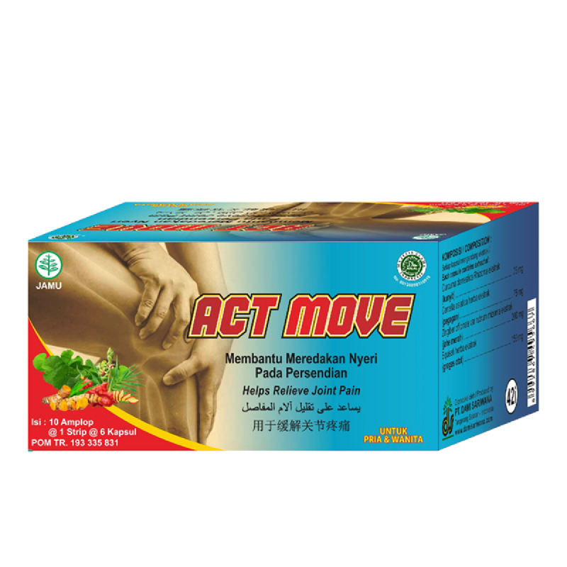 Act Move (1 Box -10 Amplop -6 Kapsul)