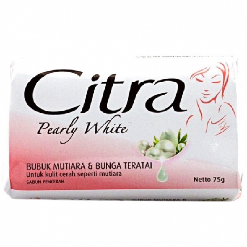 Citra Barsoap Pearly White Pink 80G