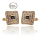 House Of Cuff Cufflinks Manset Square Multi Studded Crystal Gold - Emas