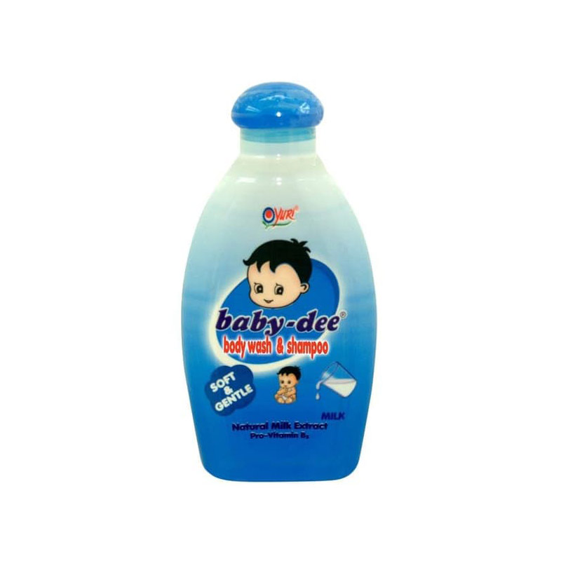 Baby Dee Body Wash & Shampoo Botol Milk 200Ml