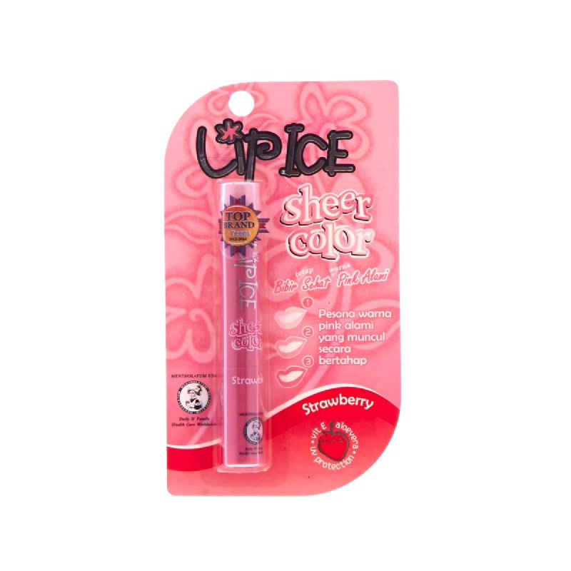 Lip Ice Sheer Color Strawberry 2 Gr