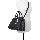 Aldo Ladies Handbags HELICIA-001-001 Black