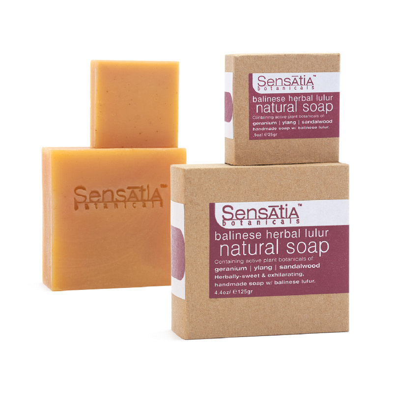 balinese herbal lulur natural soap - 125gr
