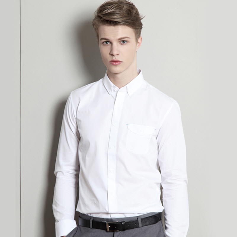 Long Sleeve Shirt_CDSFA05 White