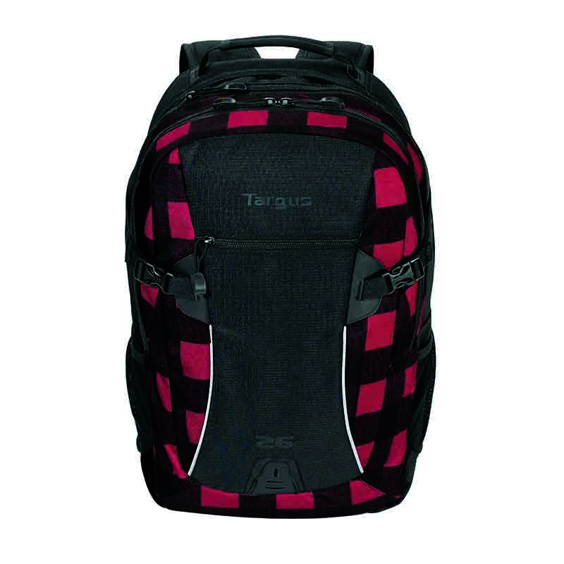 Targus Backpack + Ear Phone Sport 26L Plaid  TSB756 - BAP0031-01