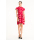 Bateeq Women Short Sleeve Cotton Print Dress FL001A-SS18 Red