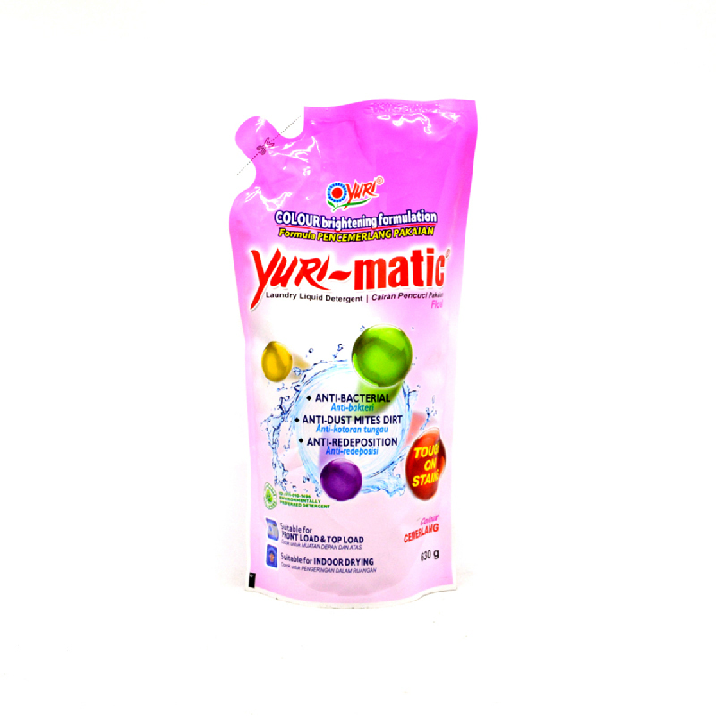 Yurimatic Floral Pouch 630Ml