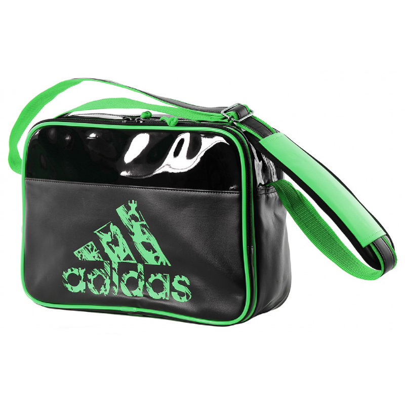 Adidas Combat Leisure Messenger Black Solar Green